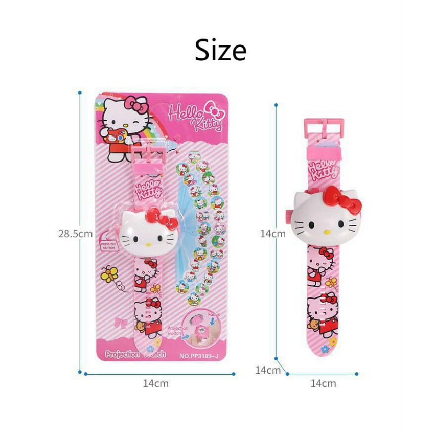 Đồng hồ điện tử chiếu hình 3D cho bé- Đồng hồ chiếu 24 hình ảnh của nhân vật hoạt hình | BigBuy360 - bigbuy360.vn
