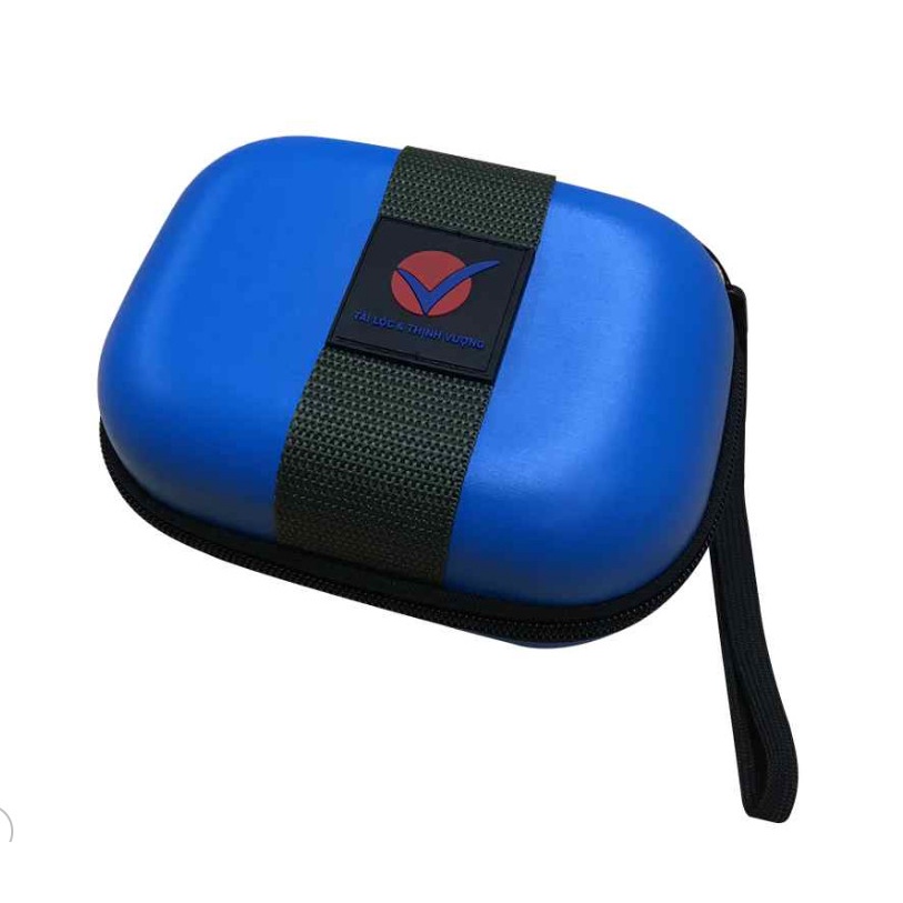 Hộp đựng con dấu HD07 đựng 2-3 con( mầu xanh dương)