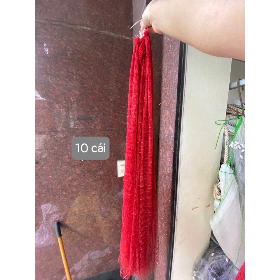 vợt rẻ tiền KHÔNG CÁN (túi đựng cá)