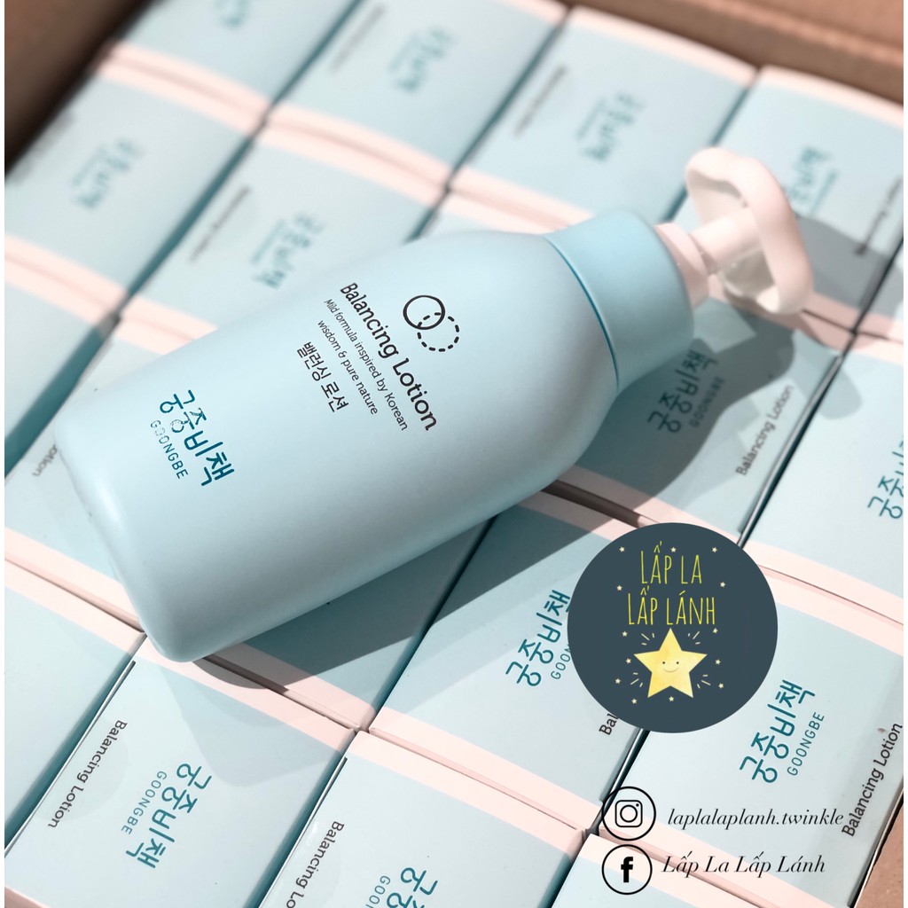 GOONGBE - LOTION DƯỠNG ẨM CHO BÉ TỪ 2 TUỔI 250ml #madeinKorea cho bé từ 2 tuổi và người lớn có làn da nhạy cảm, da khô