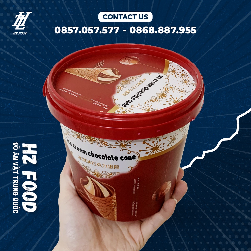 Bánh Xô Oreo, xô kẹo �nhân chocolate chảy nhiều vị thơm ngon