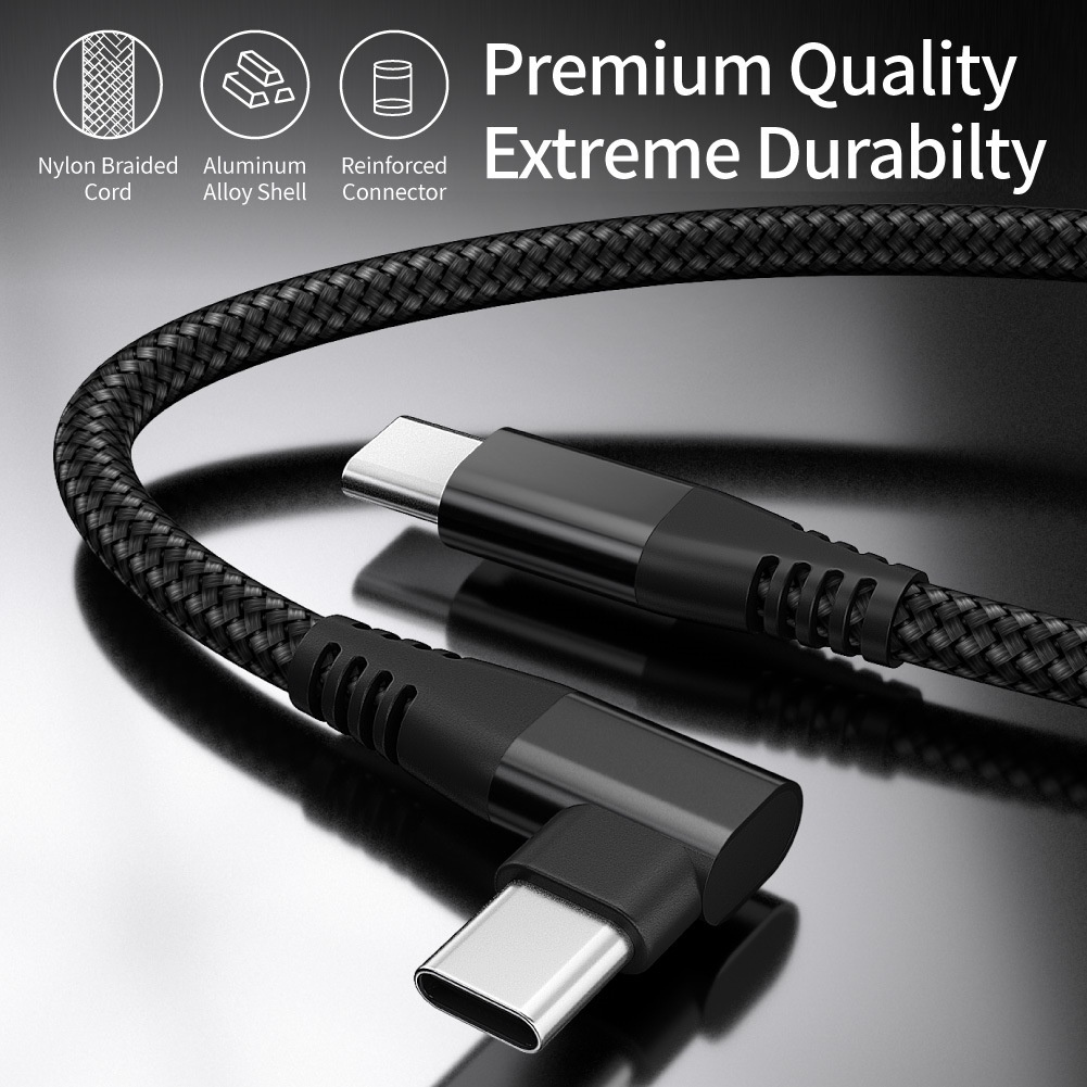 Dây Cáp Sạc Nhanh 60W PD Type C 1M 3A 180 Độ Chuyên Dụng Cho Samsung Xiaomi Huawei