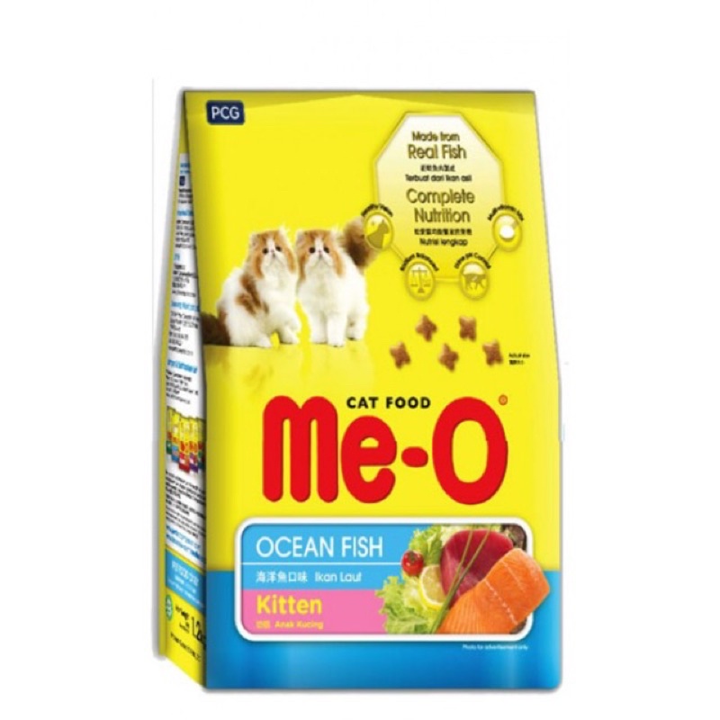 Thức Ăn Cho Mèo Con Me-O Kitten 400g hạt cho mèo Vị Cá Biển