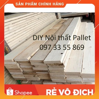 [MS002] Thanh gỗ thông Pallet 600 x 95 x 15 mm