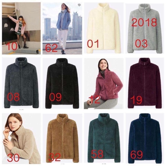 Áo lông cừu 2 mặt