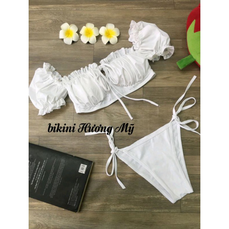 [Hàng Có Săn] bikini đồ bơi tay bồng Hiền Hồ có hình thật