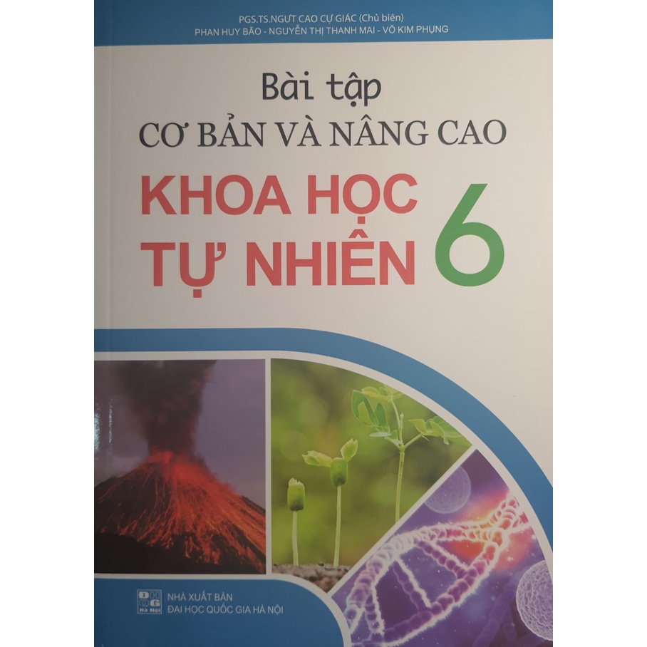 Sách - Bài tập cơ bản và nâng cao khoa học tự nhiên 6