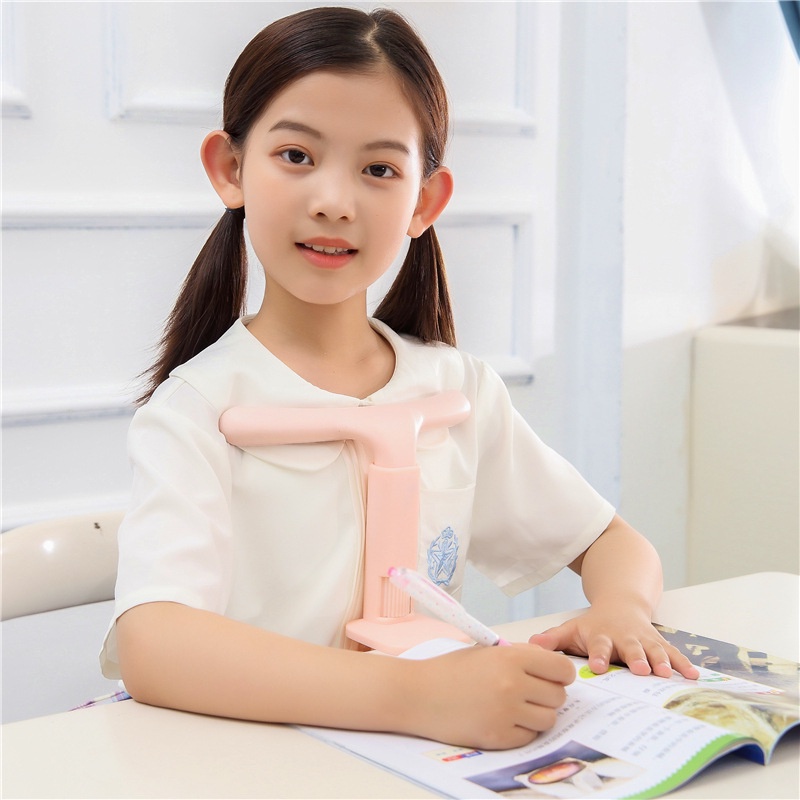 (HÀNG CÓ SẴN) Dụng cụ chống gù lưng chống cận thị 2 trong 1 chống vẹo cột sống điều chỉnh được kích thước cho bé