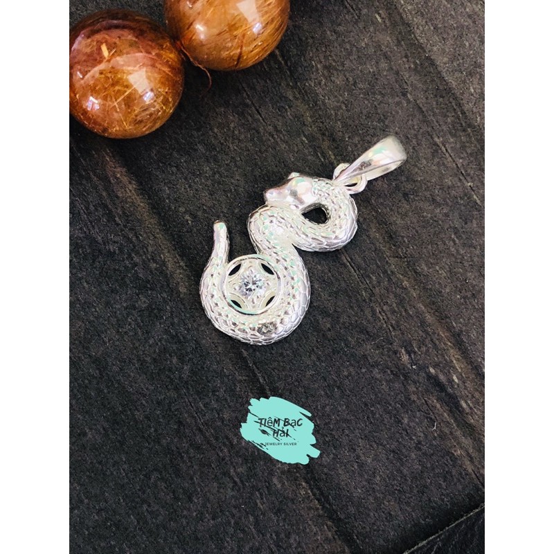 MẶT DÂY CHUYỀN BẠC CON GIÁP KIM TIỀN CHO BÉ