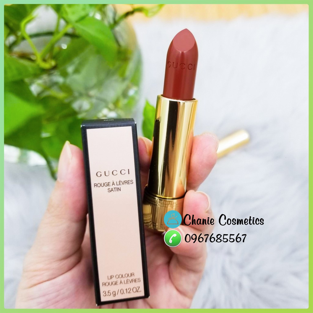 [Mã COSUP22 giảm 8% đơn 250K] Son Gucci Rouge a Levres Satin & Matte 2019 | BigBuy360 - bigbuy360.vn