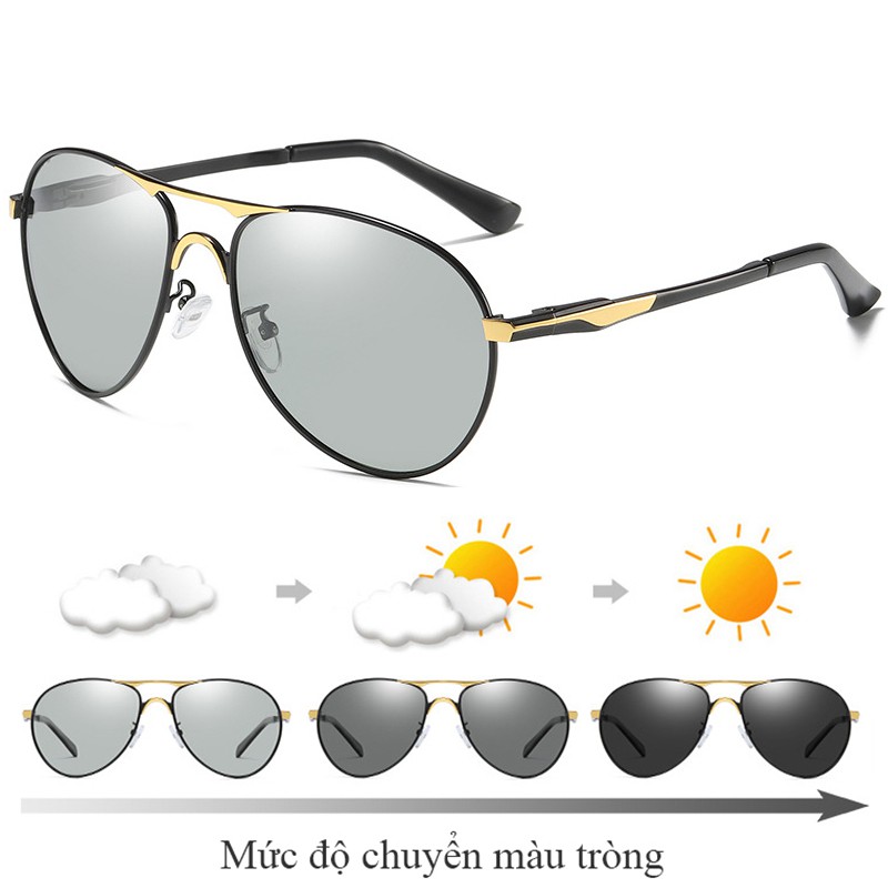 Mắt kính phân cực đổi màu A8722 - NVfashion | BigBuy360 - bigbuy360.vn