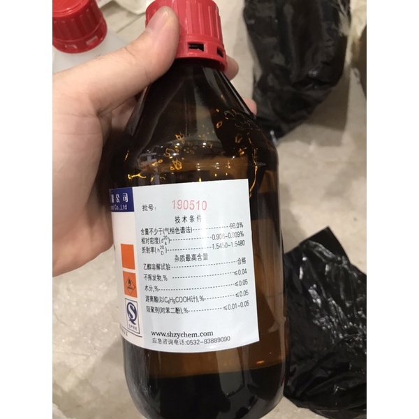 Hoá chất Styrene C8H8 CAS 100-42-5 chai 500ml styren