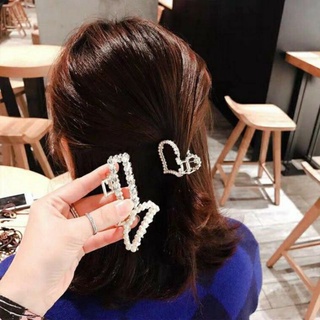 sét 3 kẹp tóc càng cua/đính đá nữ