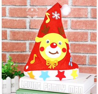 Nón noel tự trang trí