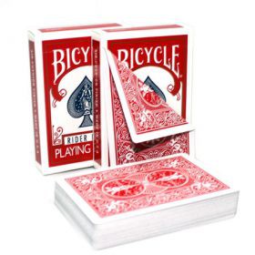 Bộ bài tây Bicycle Gaff - Double Back Red/Red [Hàng Mỹ]