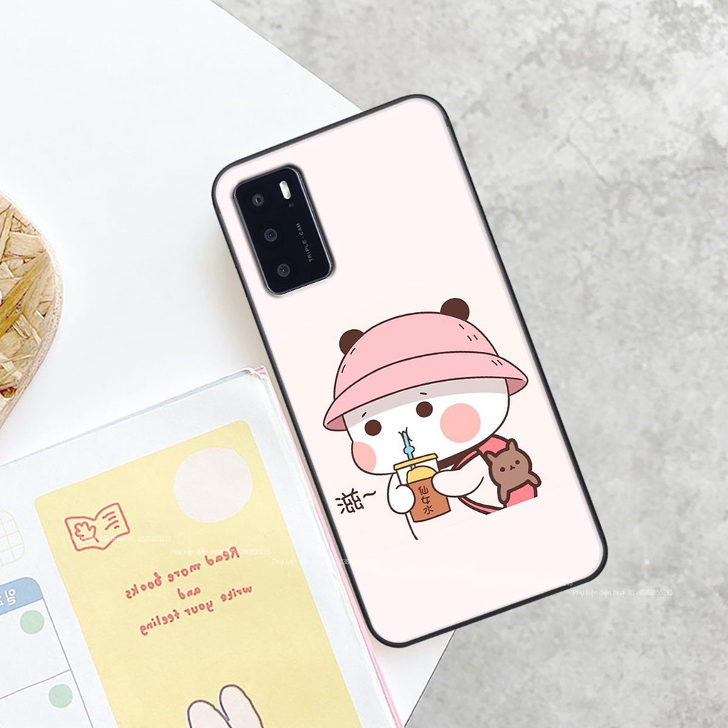 Ốp lưng Oppo A16 in hình 3D cute phô mai que,đáng yêu -SIÊU RẺ-CHẤT LƯỢNG CAO
