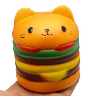 (MS58) SQUISHY MÈO TO ( nhiều màu