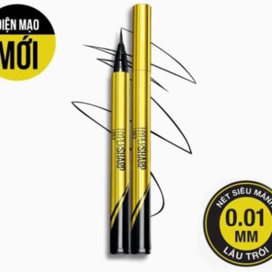 Bút Kẻ Mắt Nước Maybelline Nét Mảnh Hyper Sharp Laser Eyeliner 0.5g