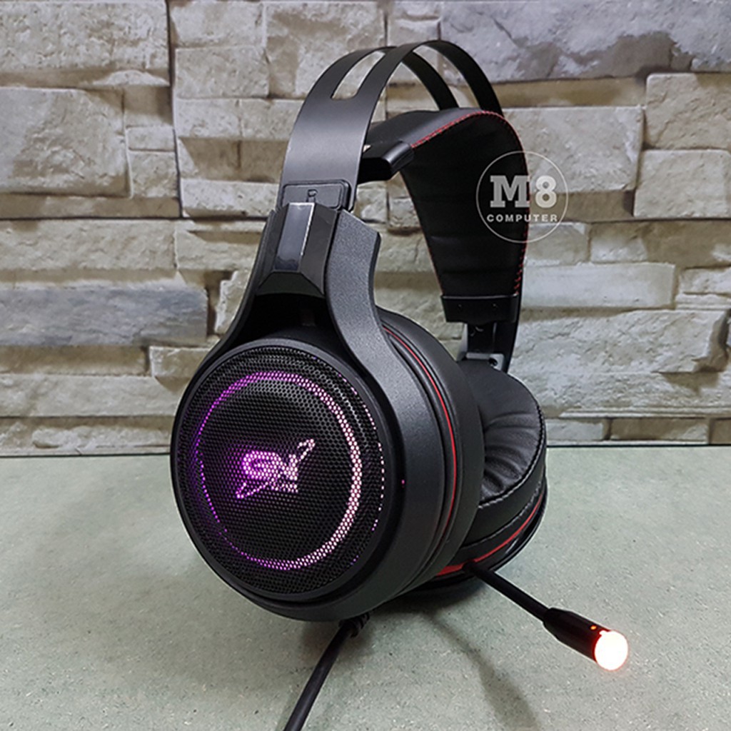 Tai nghe Gaming G-Net GH6 PLUS 7.1 - Có Rung - Cổng USB Led RGB - Âm thanh giả lập 7.1 - Bảo hành 12 tháng - Lỗi 1 đổi 1 | BigBuy360 - bigbuy360.vn