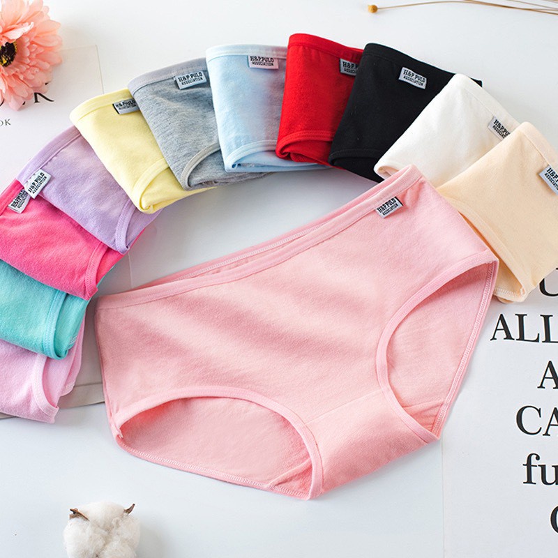 SET 3 Quần lót cotton nữ Đẹp Xuất MỸ - Quần Chip Nữ kháng khuẩn thoáng mát tôn vòng 3 gợi cảm LOTNU14