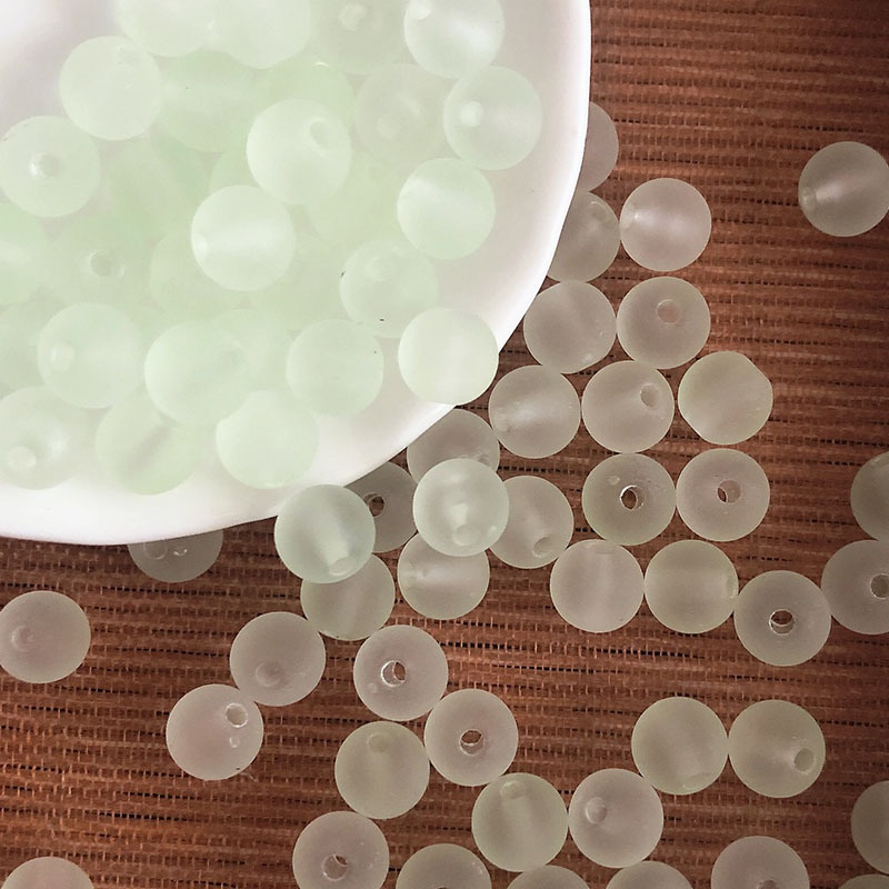 Hạt tròn màu kẹo tùy chọn dùng làm trang sức DIY đa dụng