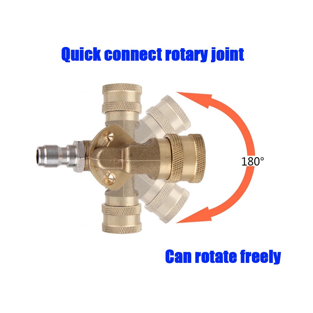 Bộ đầu vòi phun nước áp suất 1 / 4 "cho xe hơi số lượng tùy chọn