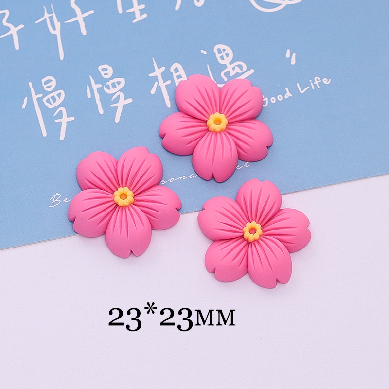 Bộ 10 Ghim Cài Áo Trang Trí Hình Hoa Anh Đào Xinh Xắn