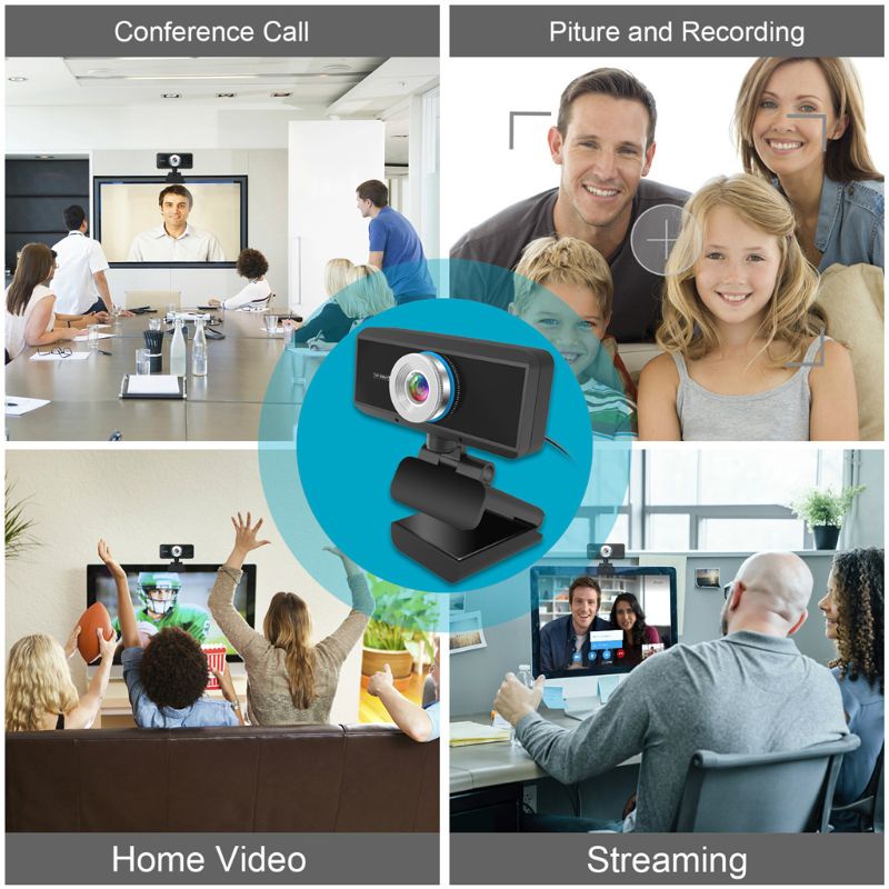 Webcam máy tính tự động lấy nét 5MP 1080P 1920 *1080
 | BigBuy360 - bigbuy360.vn