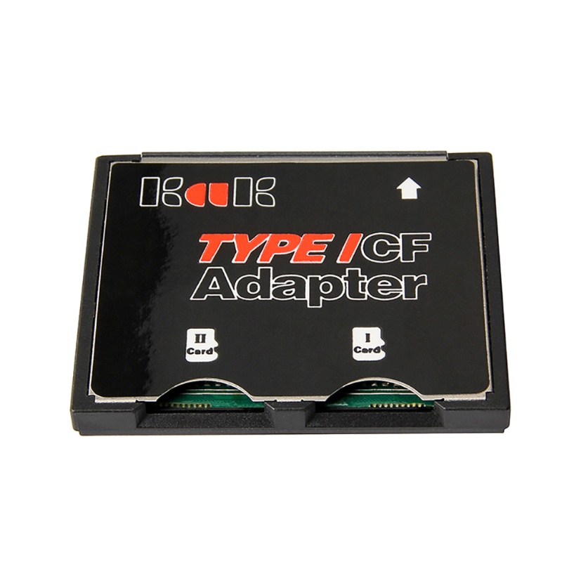 Adapter Chuyển Đổi Thẻ Nhớ Dual SDHC SDXC TF Sang CF Cho Máy Ảnh Loại I