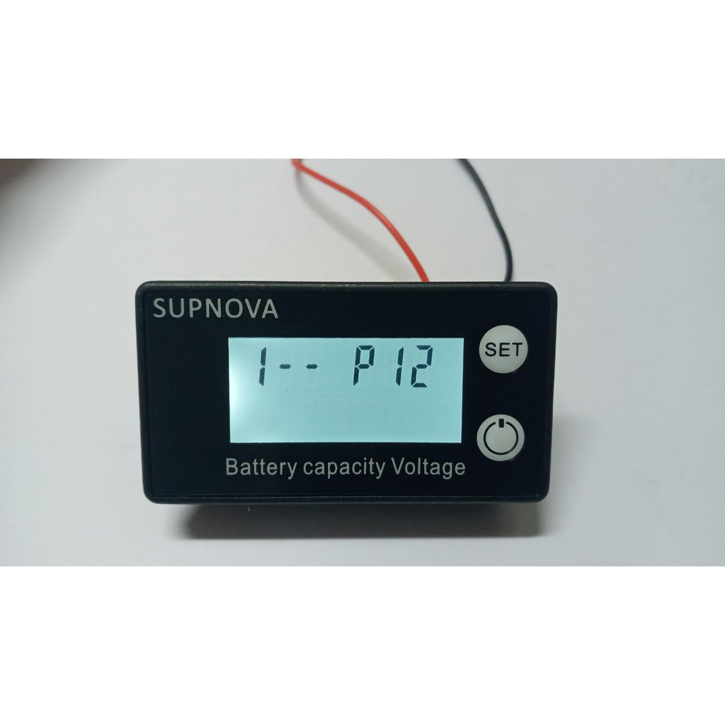 LCD báo Volt, đồng hồ báo dung lượng 8-100V 3s-25s cho pin Lithium, Lifepo4, ACQUY Chì