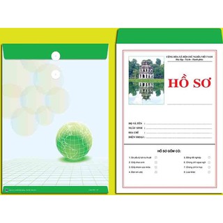Bộ Hồ Sơ Xin Việc (Bao gồm sơ yếu lý lịch, giấy khai sinh, giấy khám sức khỏe, đơn xin)