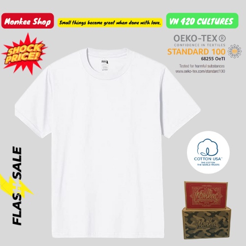 Áo Phông Trơn Cotton 100% Vải Tiêu chuẩn USA Gildan Hammer HA00