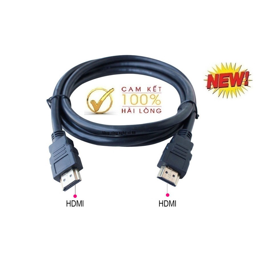 Combo 50 dây HDMI dài 1.5m chuẩn xuất hình ảnh FULL HD