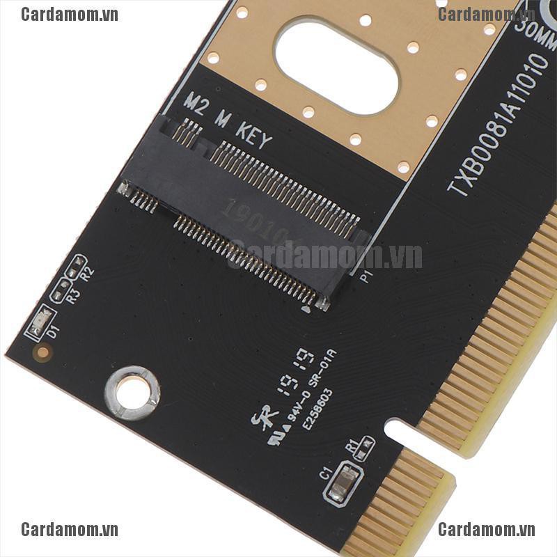 Card Chuyển Đổi Giao Diện M.2 Nvme Ssd M2 Sang Pcie 3.0 X16