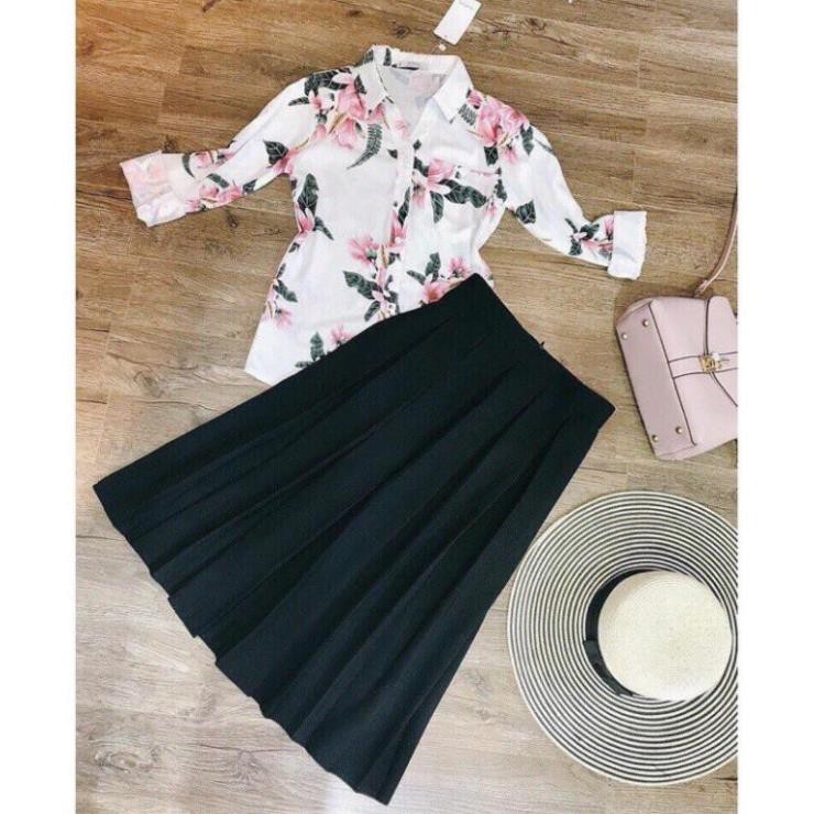 Chân váy xếp ly công sở siêu Hot_450 | BigBuy360 - bigbuy360.vn