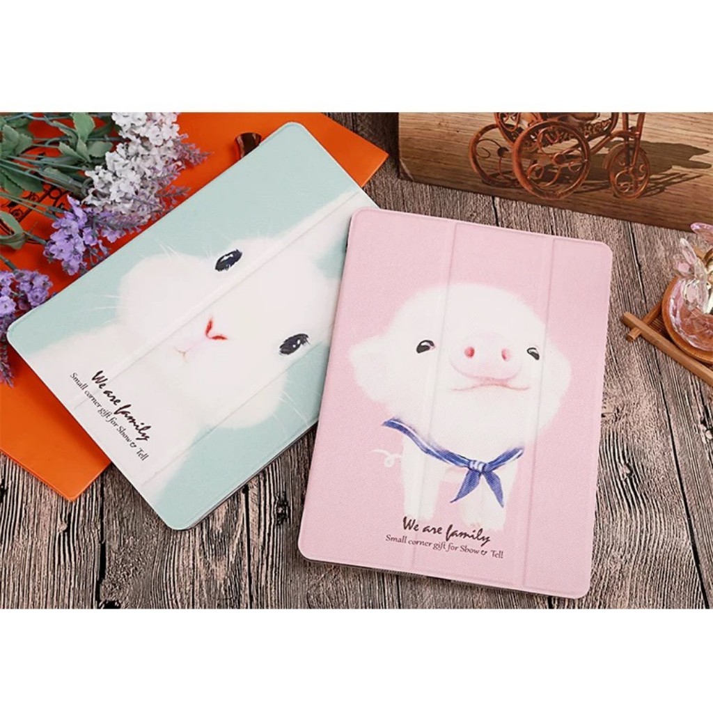Bao da ipad Silicon hình HeoThỏ cute ốp ipad Air 2/Air 1/Pro 10.5/Air 3/10.2 gen 7/8...MART CASE | BigBuy360 - bigbuy360.vn