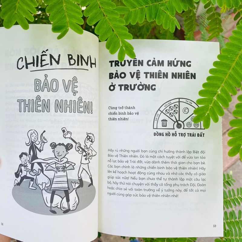 Sách - Giải Cứu Địa Cầu - 50 Cách Giảm Lượng Rác Thải Và Cứu Thế Giới (NN)
