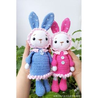 Thú bông móc len: Thỏ Mimi
