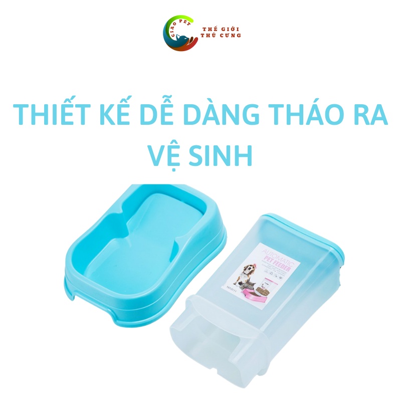 Bát ăn tự động cho chó mèo