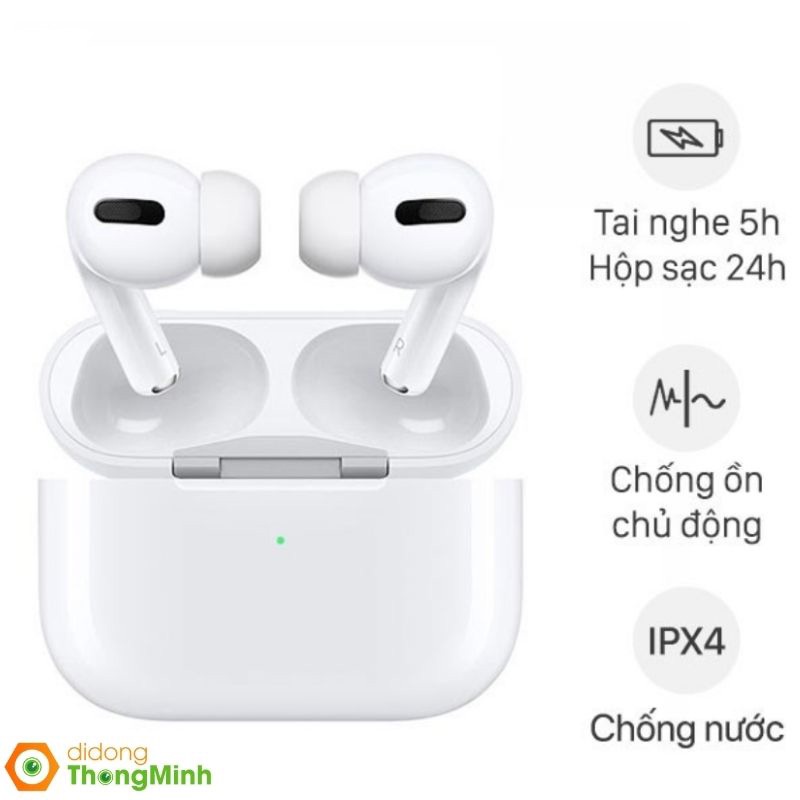 Tai nghe Bluetooth AirPods Pro MagSafe Charge Apple MLWK3 Chính hãng