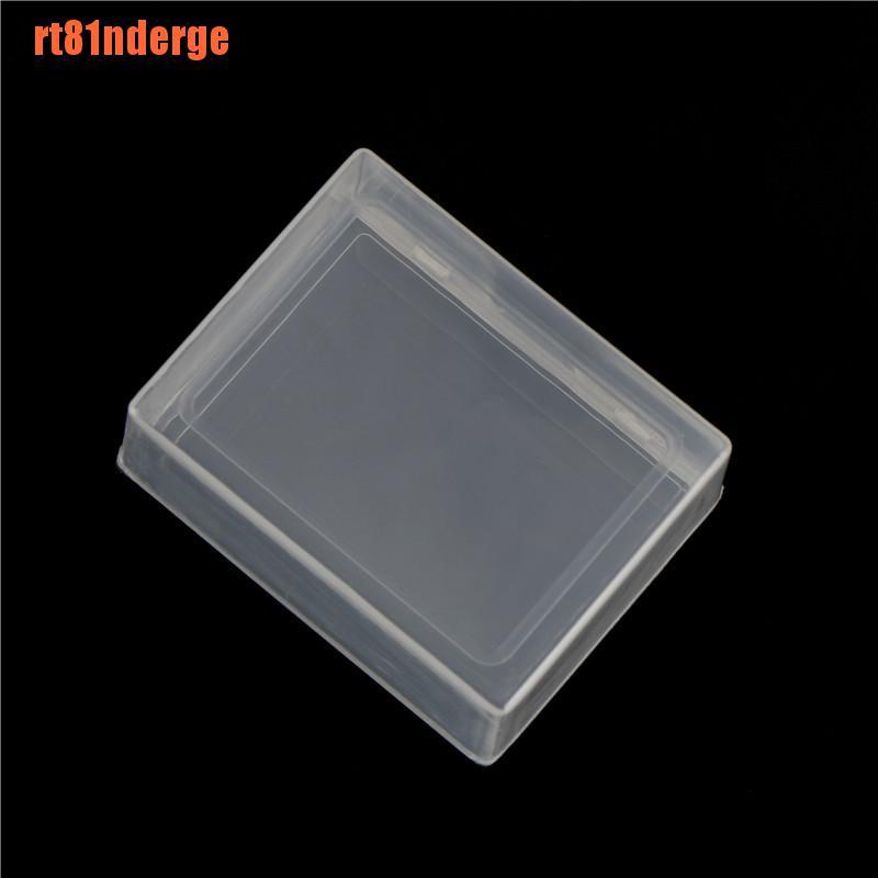 Hộp Đựng Thẻ Tên / Trang Sức Mini Bằng Nhựa Trong Suốt