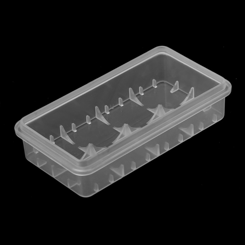 Hộp đựng 2 pin bằng nhựa trong suốt