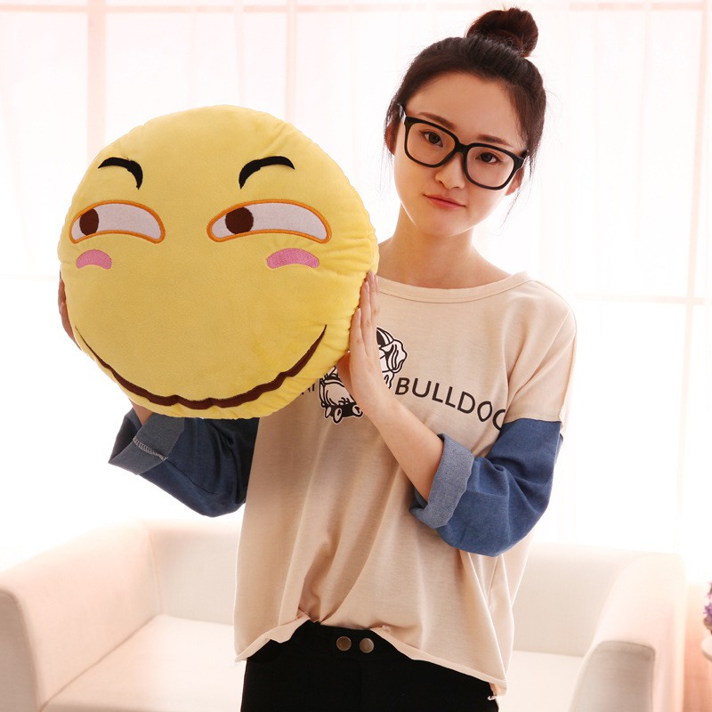 Icon Mặt Nham Hiểm Nhồi Bông Size 40cm Siêu Siêu Hot