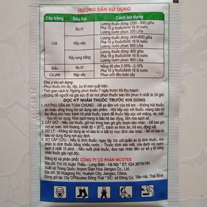 Diệt trừ rầy rệp hại cây, rầy trắng, rầy nâu, rệp sáp, bọ trĩ, rệp vảy, ve sầu, cào cào, côn trùng chích hút