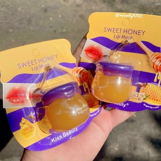 MẶT NẠ DƯỠNG ẨM MÔI KEO ONG KISS BEAUTY