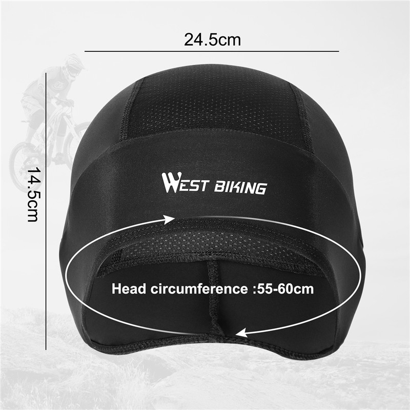 Mũ Lót Nón Bảo Hiểm WEST BIKING  Làm Từ Vải Thun Lạnh Chống Tia UV Thời Trang Thể Thao Mùa Hè
