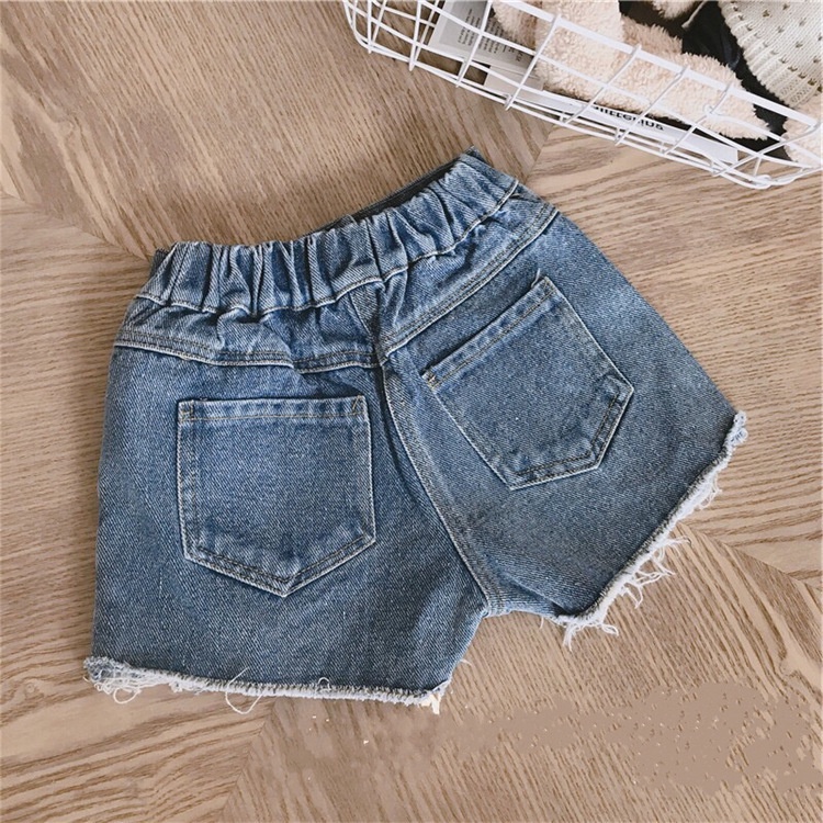 []SALE QJ35⚡Size100-140 (12-25kg)⚡Quần Short Jean bé gái⚡Thời trang trẻ Em hàng quảng châu freeship