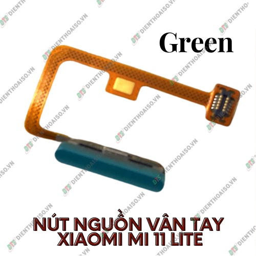 Cáp nút nguồn vân tay xiaomi mi 11 lite đủ màu