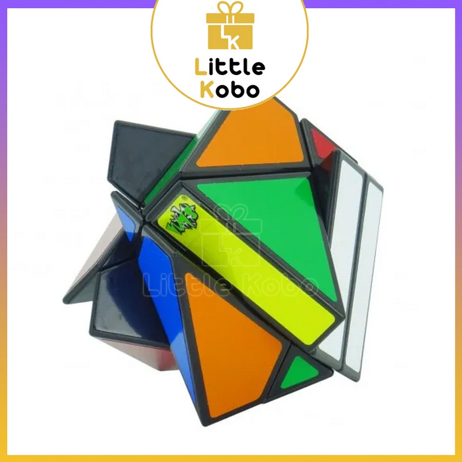 Rubik LanLan Skewb X Cube Rubic Biến Thể 6 Mặt Đồ Chơi Trí Tuệ Trẻ Em Phát Triển Tư Duy Thông Minh - Little Kobo