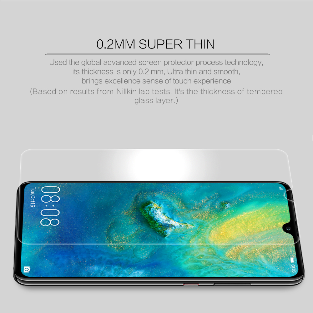 Kính Cường Lực NILLKIN H + PRO Cho Huawei Mate 20 0.2mm 9H Siêu Mỏng Chống Chói Chống Nổ Bảo Vệ Điện Thoại